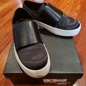 Lord & Taylor Design Lab Black Satin Sneaker